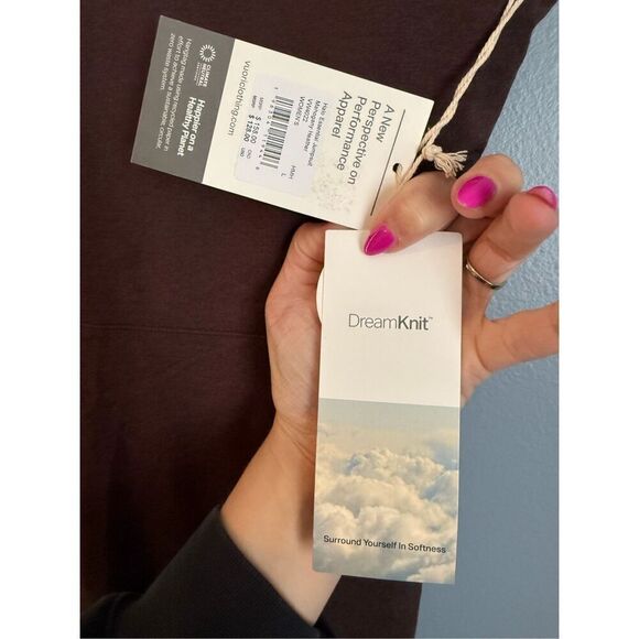 NWT Vuori Halo Essential Jumpsuit Women's DreamKnit™ Jumpsuit - Large - Mahogany - Picture 10 of 12